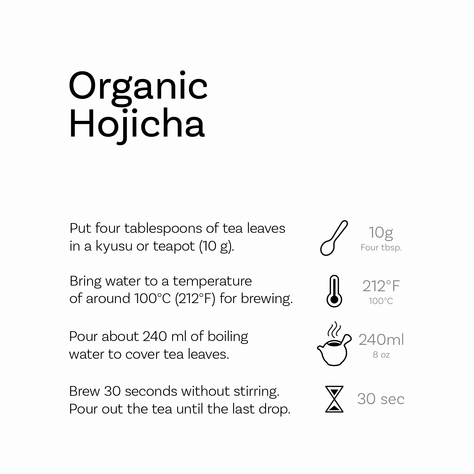 Organic Hojicha