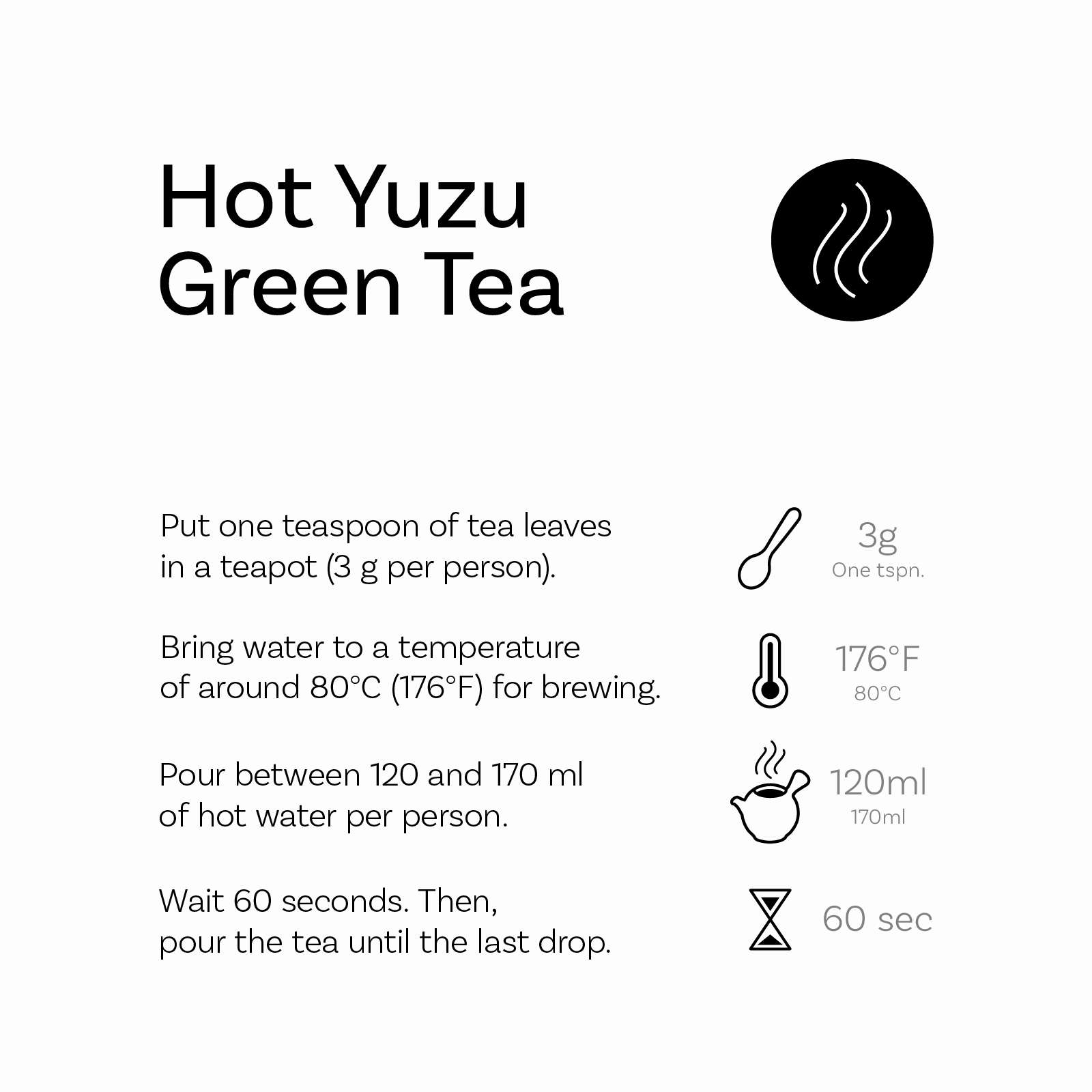 Yuzu Green Tea